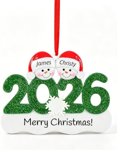 2026 Snowman Ornament, Two Faces