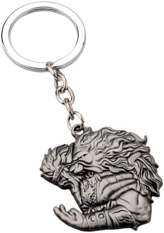 Flame-Maned Warrior Keychain