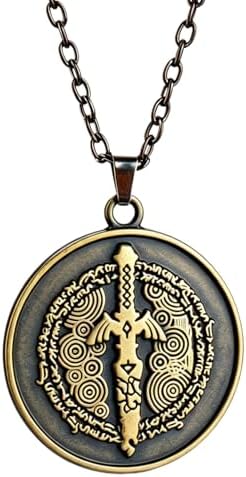 Master Sword Medallion Necklace